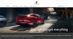 Desktop Screenshot of porsche-malmo.se